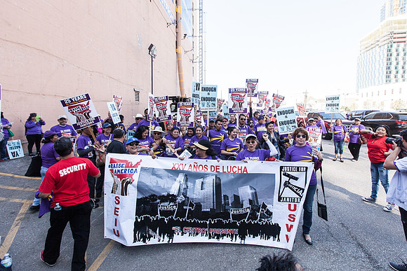 Janitors Say “Ya Basta!” “Enough!” to Hazardous Working Conditions, Poverty Wages, and Abuses Ranging From Wage Theft to Sexual Harassment and Assault