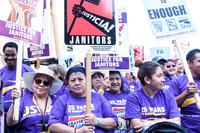 Janitors Say “Ya Basta!” “Enough!” to Hazardous Working Conditions, Poverty Wages, and Abuses Ranging From Wage Theft to Sexual Harassment and Assault