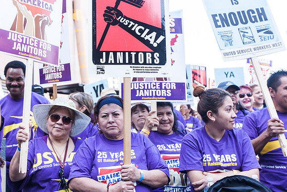 Janitors Say “Ya Basta!” “Enough!” to Hazardous Working Conditions, Poverty Wages, and Abuses Ranging From Wage Theft to Sexual Harassment and Assault