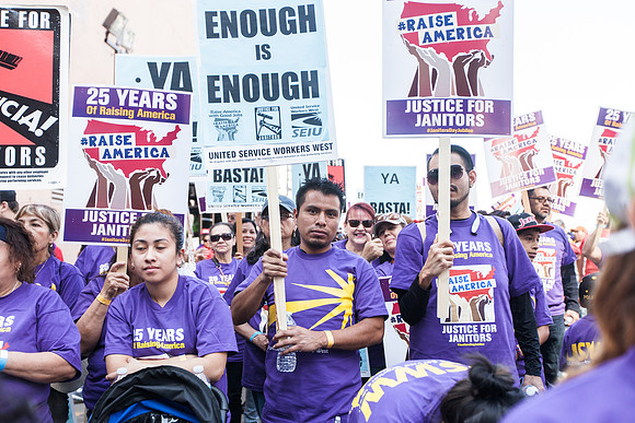 Janitors Say “Ya Basta!” “Enough!” to Hazardous Working Conditions, Poverty Wages, and Abuses Ranging From Wage Theft to Sexual Harassment and Assault
