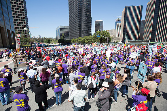 Janitors Say “Ya Basta!”