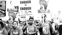 Janitors Say “Ya Basta!” “Enough!” to Hazardous Working Conditions, Poverty Wages, and Abuses Ranging From Wage Theft to Sexual Harassment and Assault