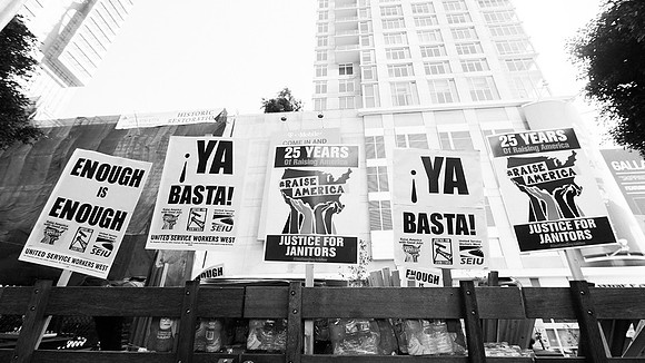 Janitors Say “Ya Basta!” “Enough!” to Hazardous Working Conditions, Poverty Wages, and Abuses Ranging From Wage Theft to Sexual Harassment and Assault