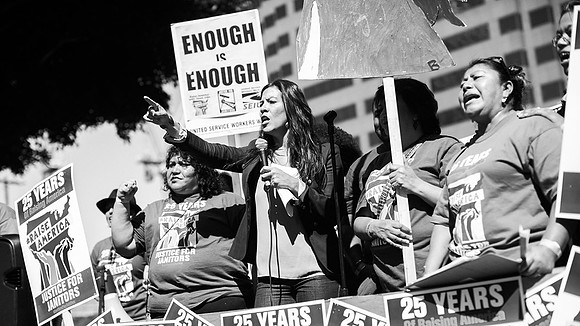 Janitors Say “Ya Basta!” “Enough!” to Hazardous Working Conditions, Poverty Wages, and Abuses Ranging From Wage Theft to Sexual Harassment and Assault