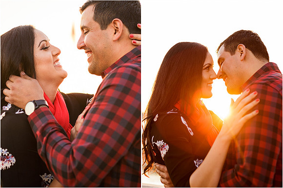 Eric and Sue Engagement photos at Balboa Island Newport Beach, CA -