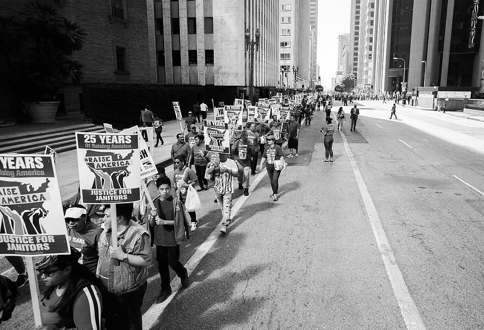 Janitors Say “Ya Basta!” “Enough!” to Hazardous Working Conditions, Poverty Wages, and Abuses Ranging From Wage Theft to Sexual Harassment and Assault