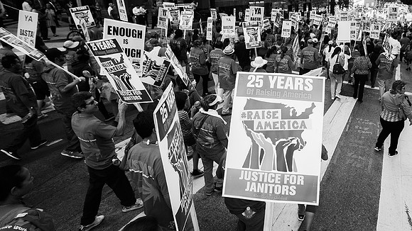 Janitors Say “Ya Basta!” “Enough!” to Hazardous Working Conditions, Poverty Wages, and Abuses Ranging From Wage Theft to Sexual Harassment and Assault