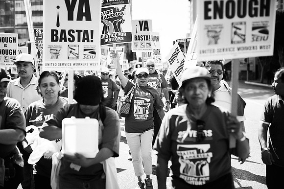 Janitors Say “Ya Basta!” “Enough!” to Hazardous Working Conditions, Poverty Wages, and Abuses Ranging From Wage Theft to Sexual Harassment and Assault