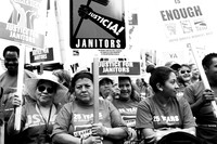 Janitors Say “Ya Basta!” “Enough!” to Hazardous Working Conditions, Poverty Wages, and Abuses Ranging From Wage Theft to Sexual Harassment and Assault