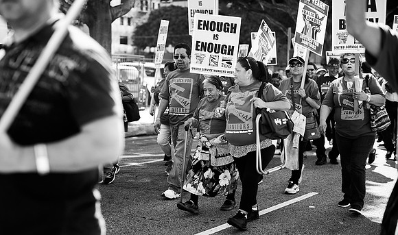 Janitors Say “Ya Basta!” “Enough!” to Hazardous Working Conditions, Poverty Wages, and Abuses Ranging From Wage Theft to Sexual Harassment and Assault