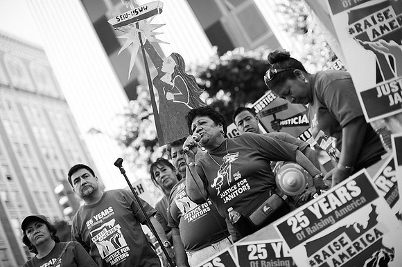 Janitors Say “Ya Basta!” “Enough!” to Hazardous Working Conditions, Poverty Wages, and Abuses Ranging From Wage Theft to Sexual Harassment and Assault