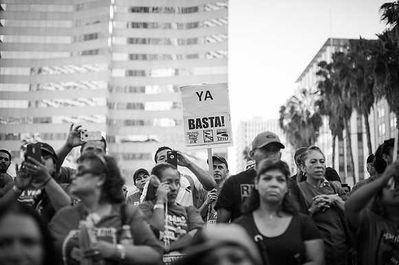 Janitors Say “Ya Basta!” “Enough!” to Hazardous Working Conditions, Poverty Wages, and Abuses Ranging From Wage Theft to Sexual Harassment and Assault