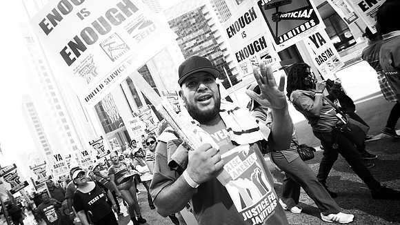 Janitors Say “Ya Basta!” “Enough!” to Hazardous Working Conditions, Poverty Wages, and Abuses Ranging From Wage Theft to Sexual Harassment and Assault