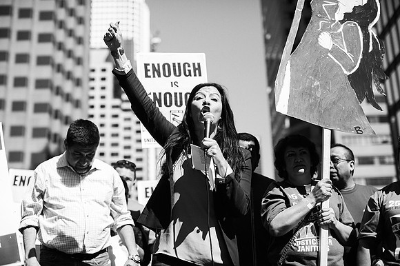 Janitors Say “Ya Basta!” “Enough!” to Hazardous Working Conditions, Poverty Wages, and Abuses Ranging From Wage Theft to Sexual Harassment and Assault