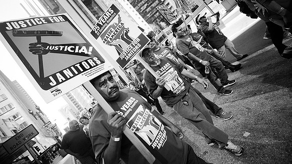 Janitors Say “Ya Basta!” “Enough!” to Hazardous Working Conditions, Poverty Wages, and Abuses Ranging From Wage Theft to Sexual Harassment and Assault