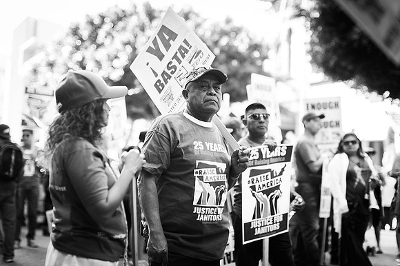Janitors Say “Ya Basta!” “Enough!” to Hazardous Working Conditions, Poverty Wages, and Abuses Ranging From Wage Theft to Sexual Harassment and Assault