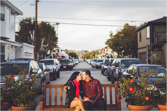 Eric and Sue Engagement photos at Balboa Island Newport Beach, CA -