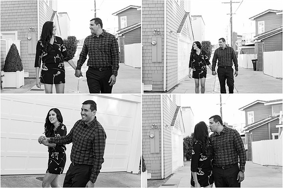 Eric and Sue Engagement photos at Balboa Island Newport Beach, CA -