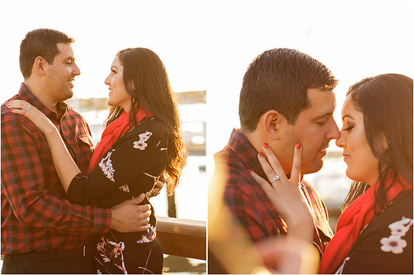 Eric and Sue Engagement photos at Balboa Island Newport Beach, CA -