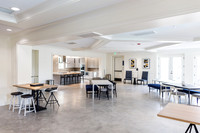 Club room and kitchen