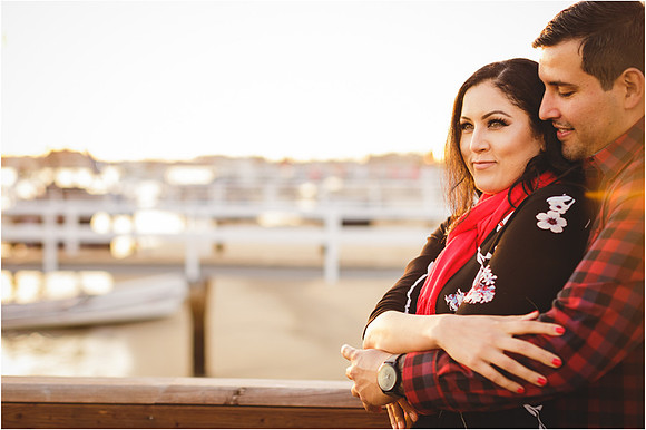 Eric and Sue Engagement photos at Balboa Island Newport Beach, CA -