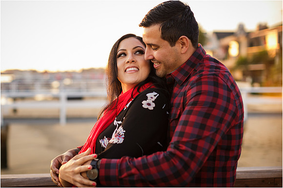 Eric and Sue Engagement photos at Balboa Island Newport Beach, CA -