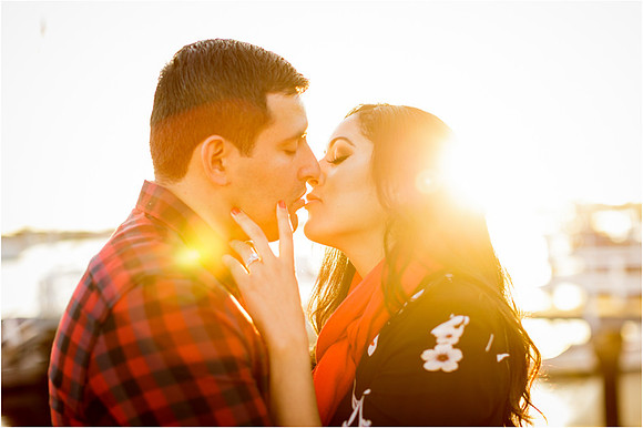 Eric and Sue Engagement photos at Balboa Island Newport Beach, CA -