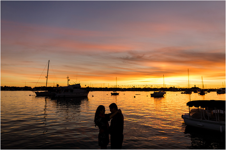 Eric and Sue Engagement photos at Balboa Island Newport Beach, CA -
